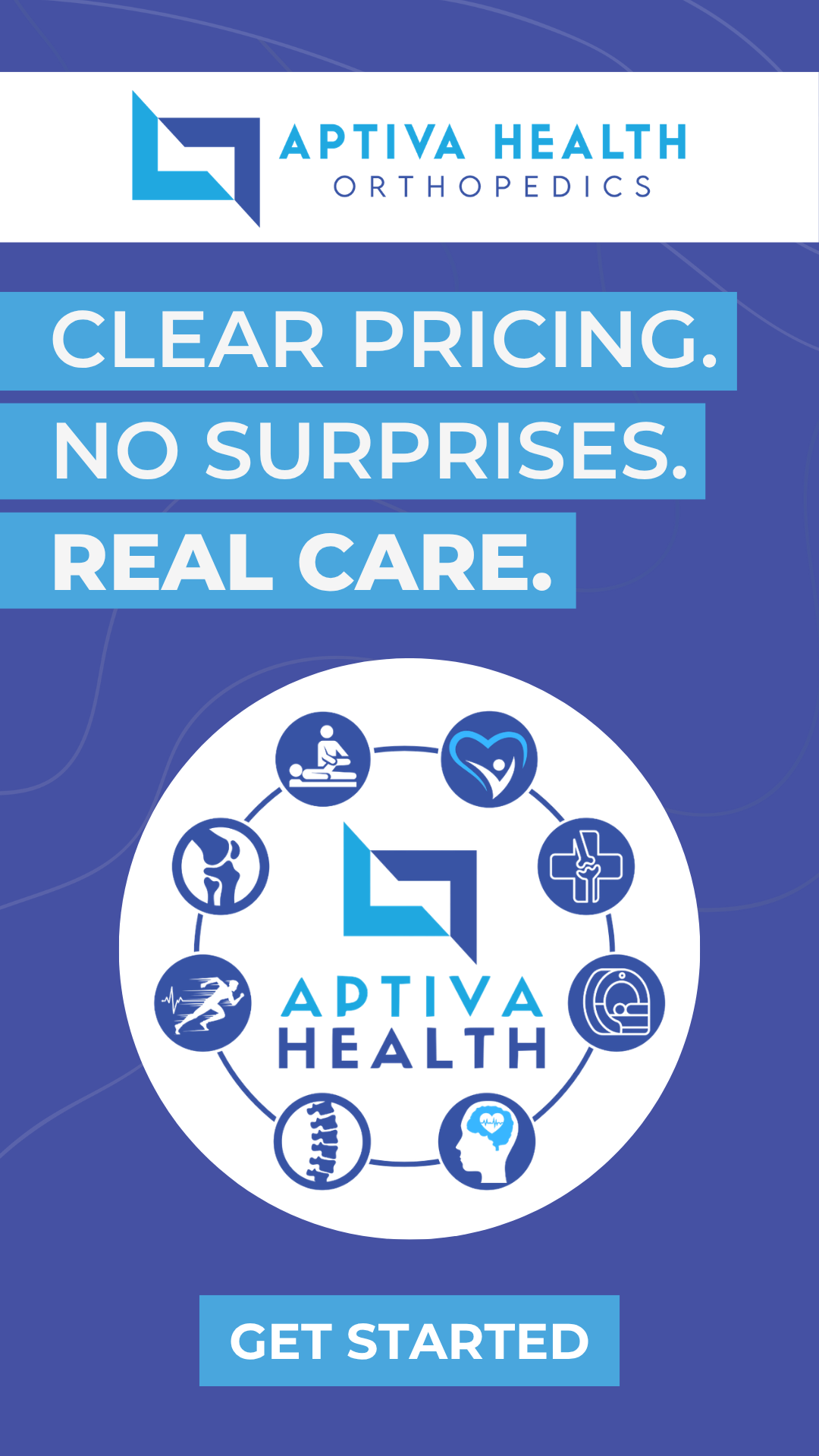 Aptiva Health Facebook ad: Mental wellness care at Aptiva Health connects psychiatry…
