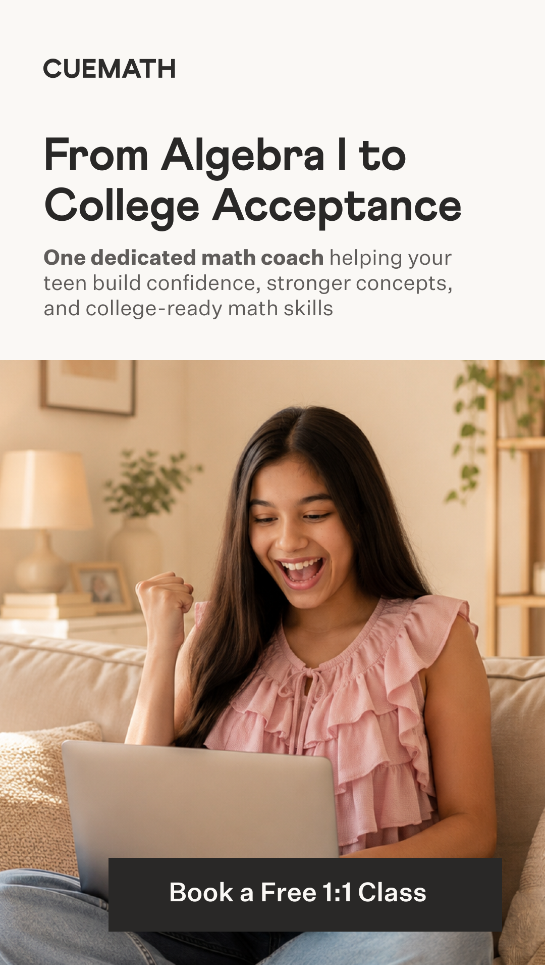 Cuemath Facebook ad