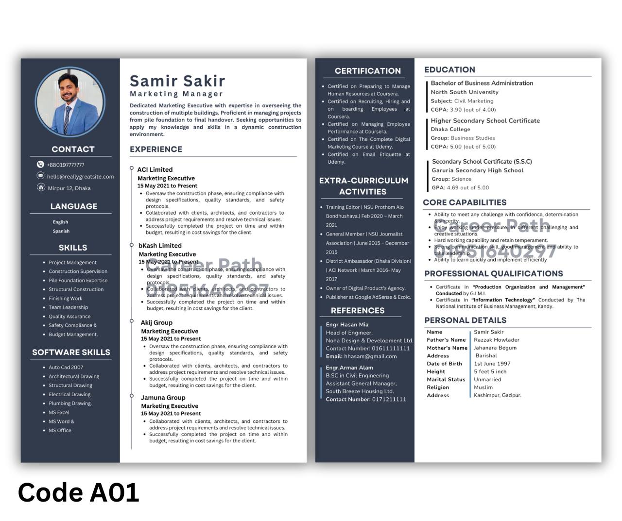 Career Path Facebook ad: Professional CV এর সাথে Standard Cover Letter ফ্রি।