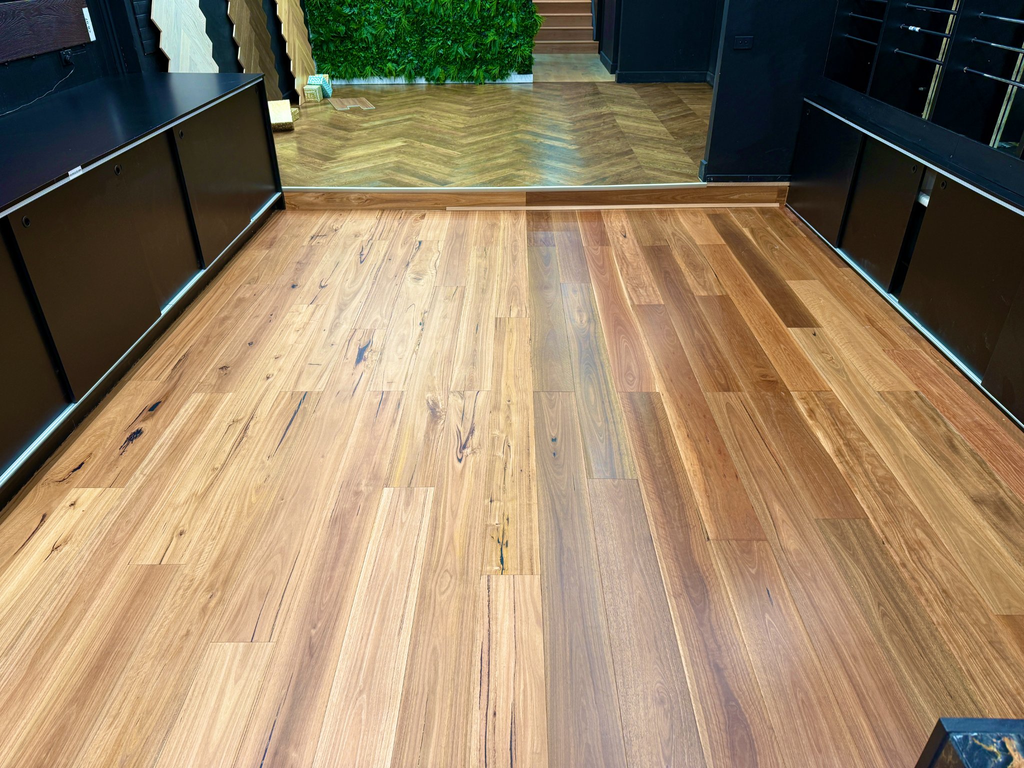 Chen Wu Facebook ad: Blackbutt & Spotted Gum Engineered Timber $69/sqm + GST…