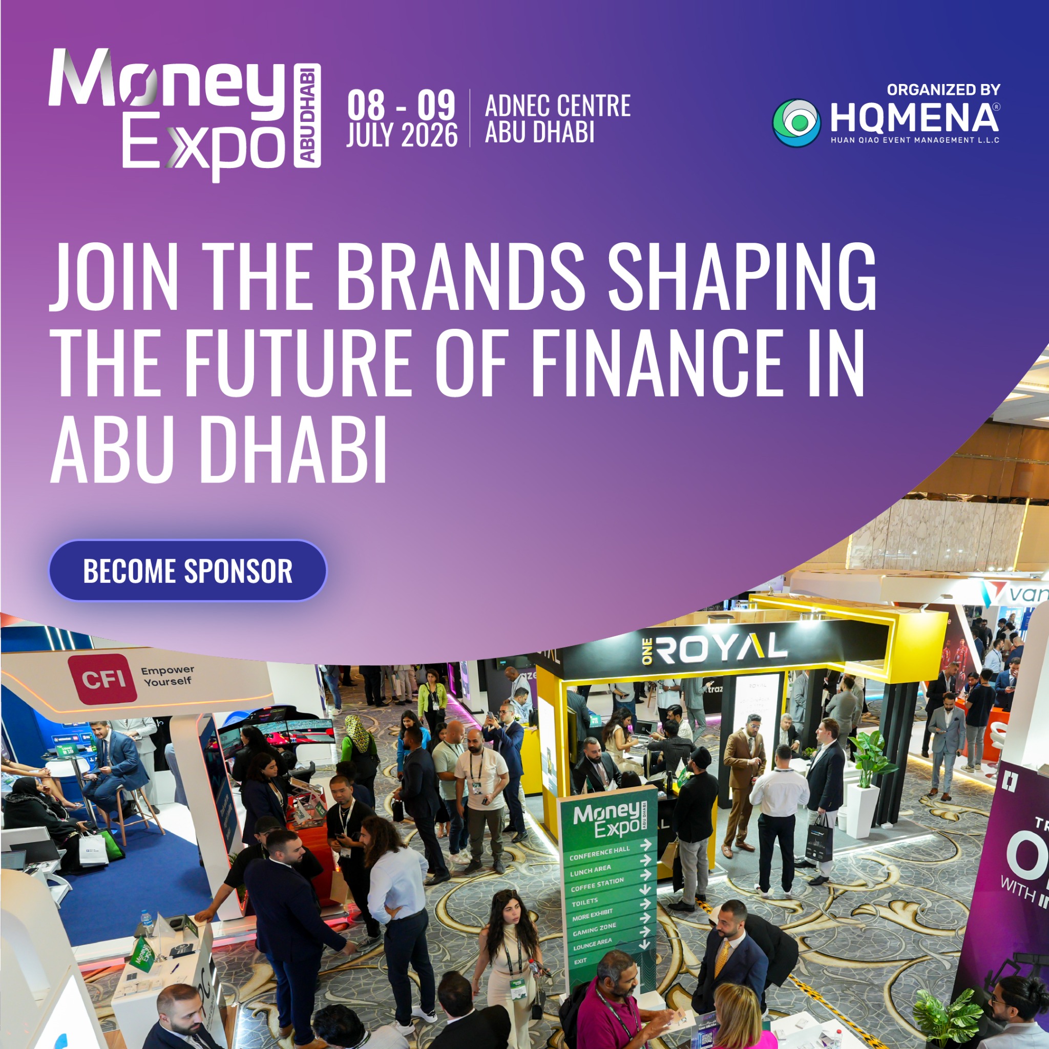 Money Expo Abu Dhabi Facebook ad