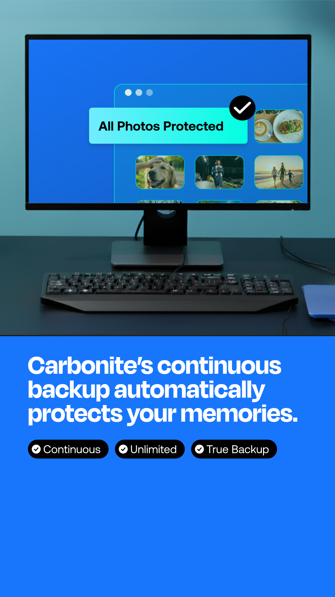 Carbonite Facebook ad