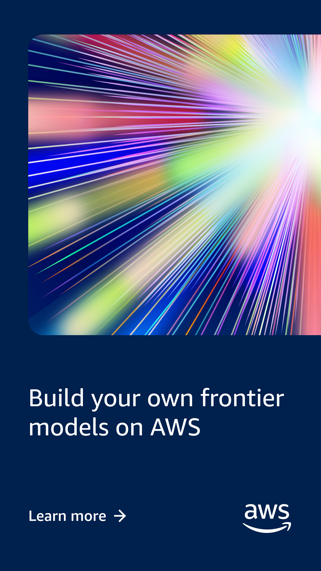 Amazon Web Services Facebook ad