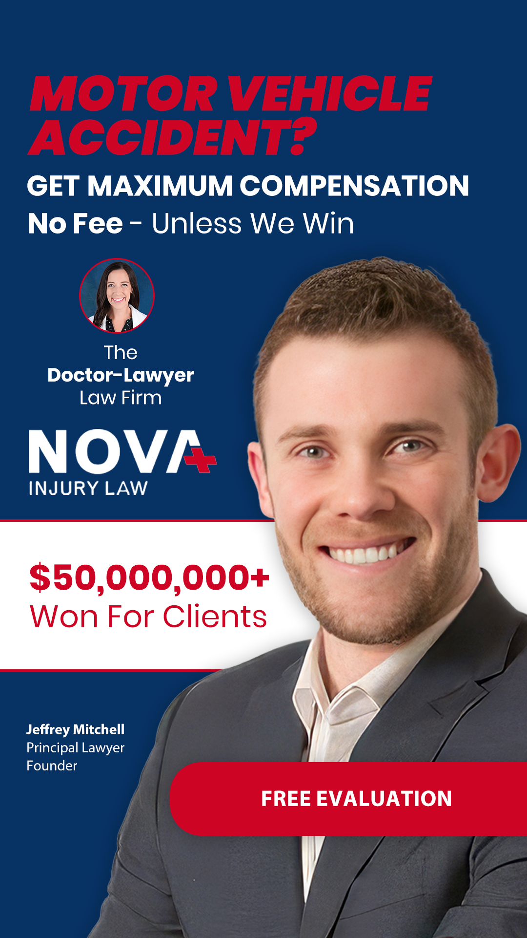 NOVA Injury Law Facebook ad