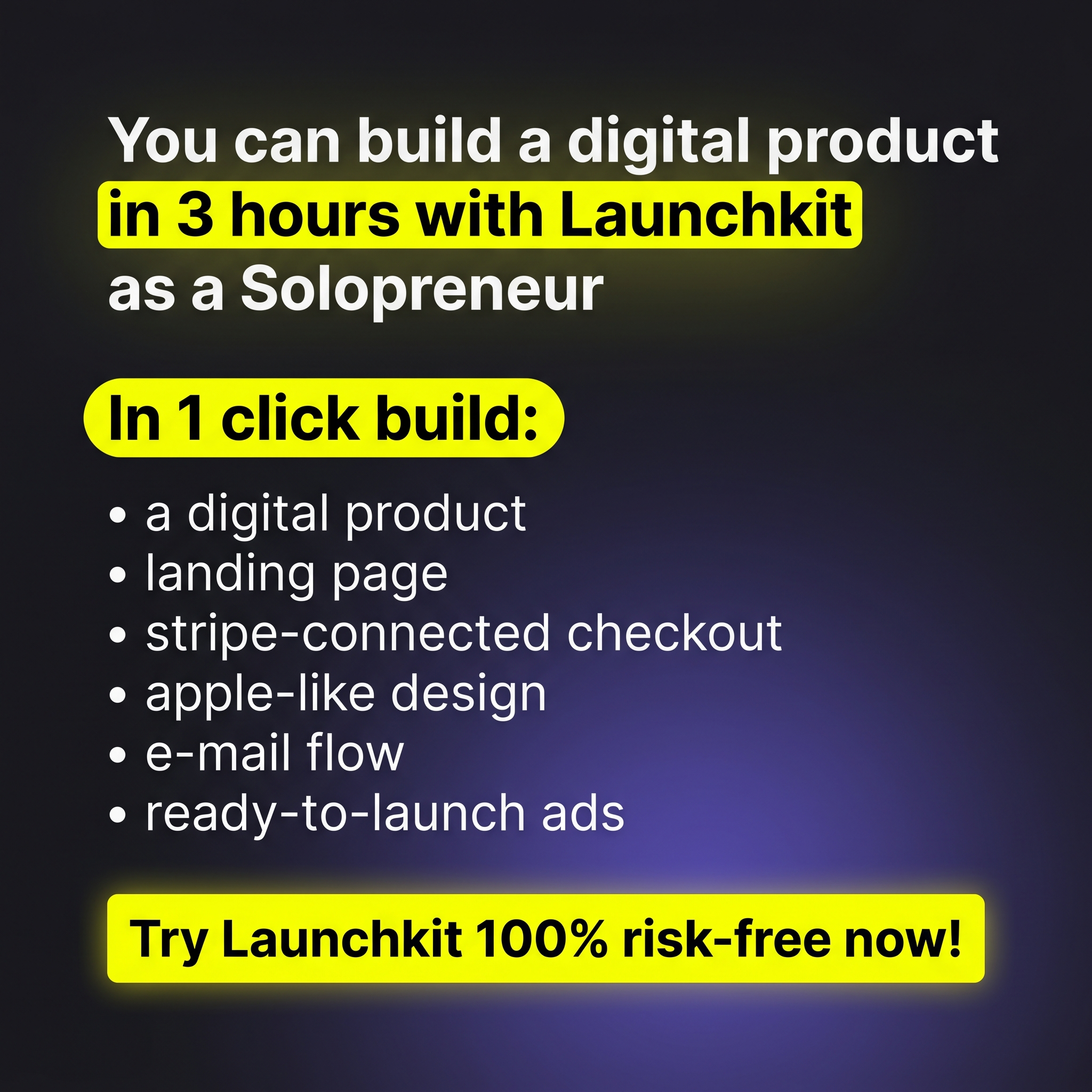 LaunchKit Facebook ad