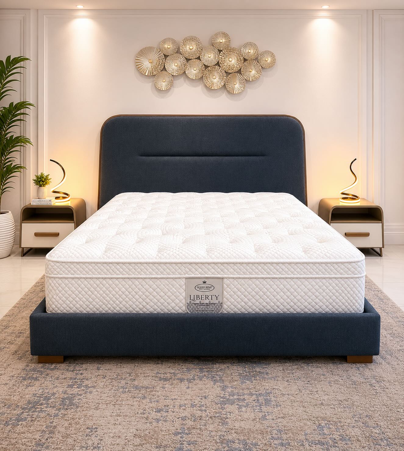 Sleep Fine Mattresses Facebook ad: Luxury Furnishing Solutions