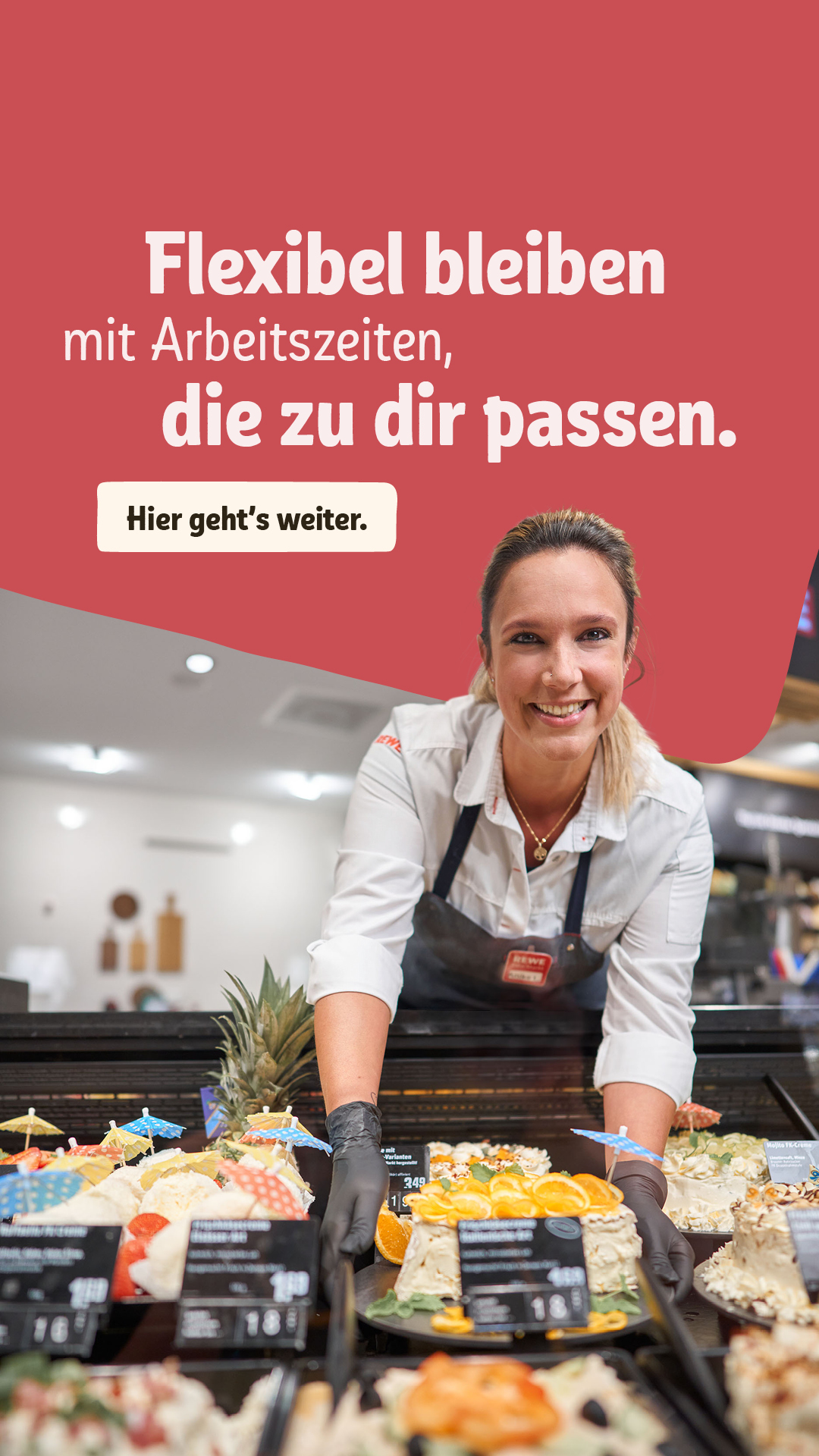 REWE Karriere Facebook ad