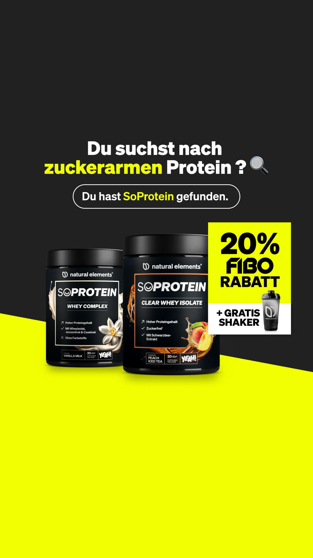 natural elements Facebook ad