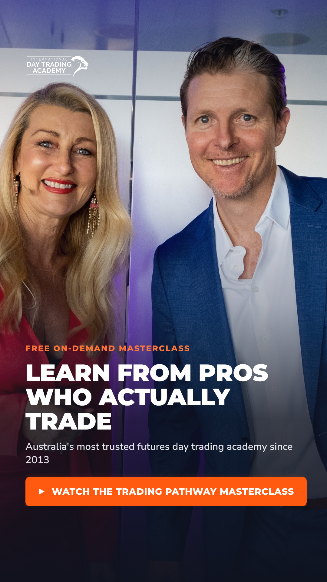 IDTA-International Day Trading Academy Facebook ad