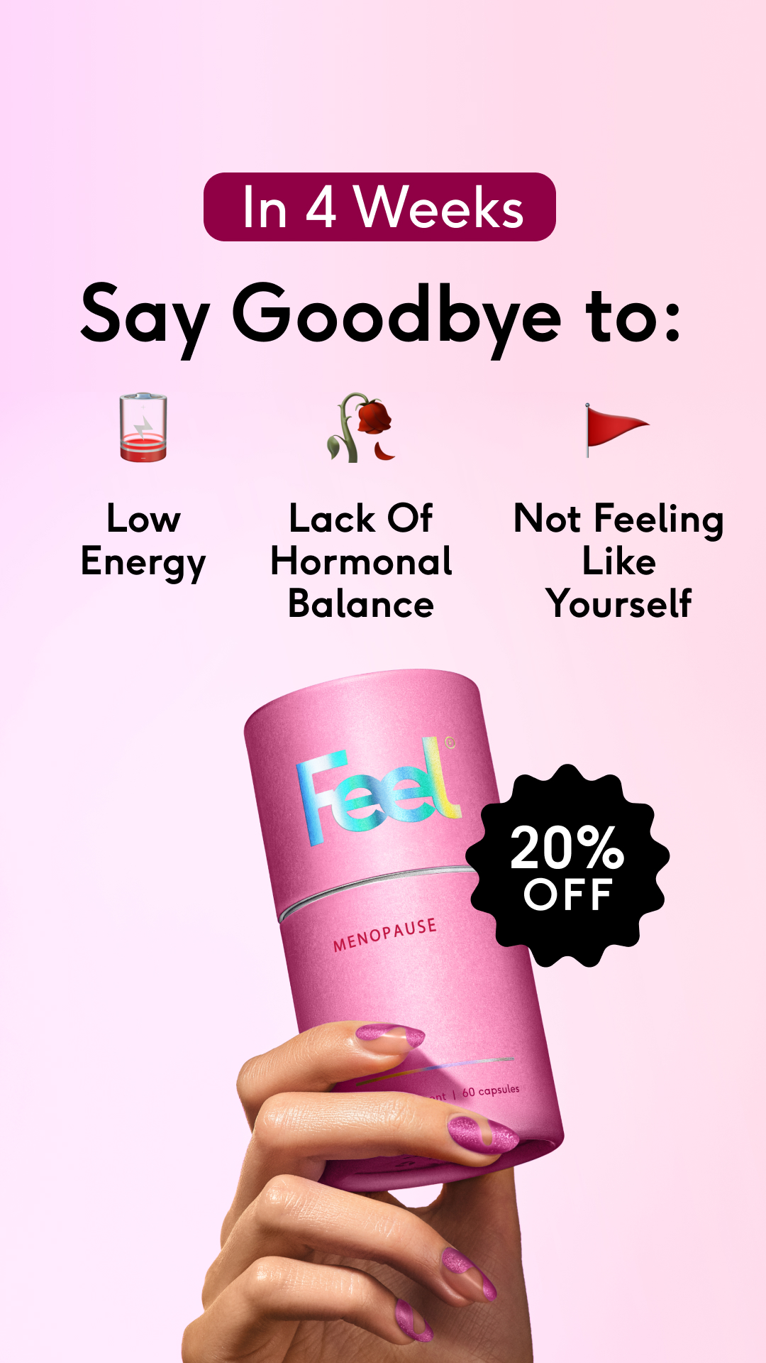 Feel Facebook ad