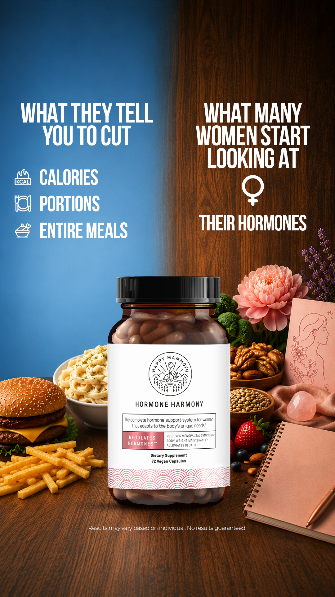 Healthy Living Facebook ad: It’s been years since I’ve felt and looked this good…