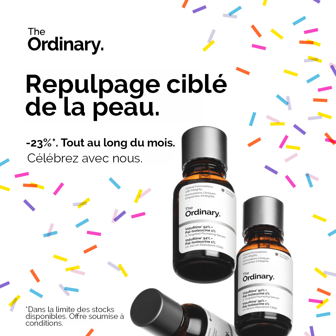 The Ordinary Facebook ad