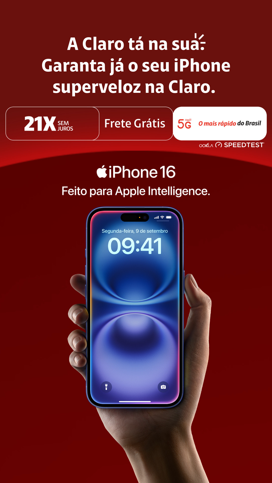 Claro Brasil Facebook ad