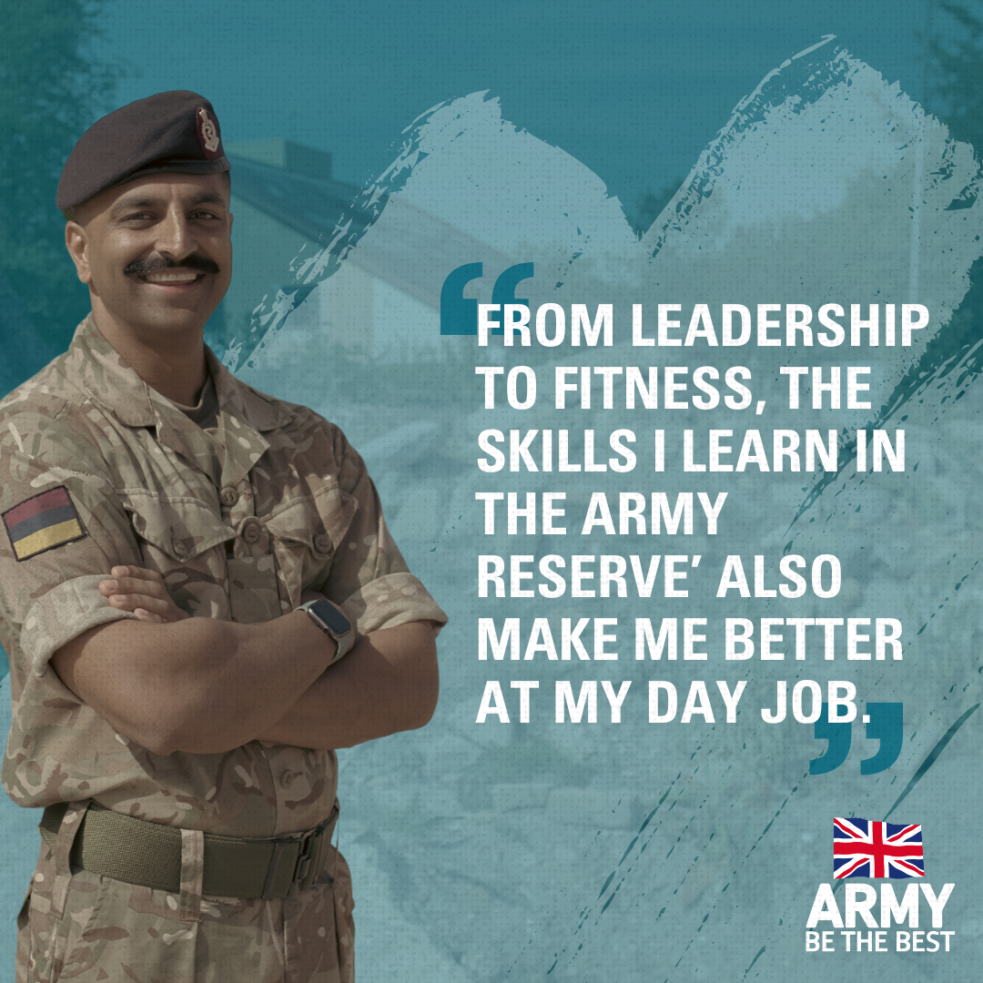 Army Jobs Facebook ad: Build real skills, push your limits, and level…