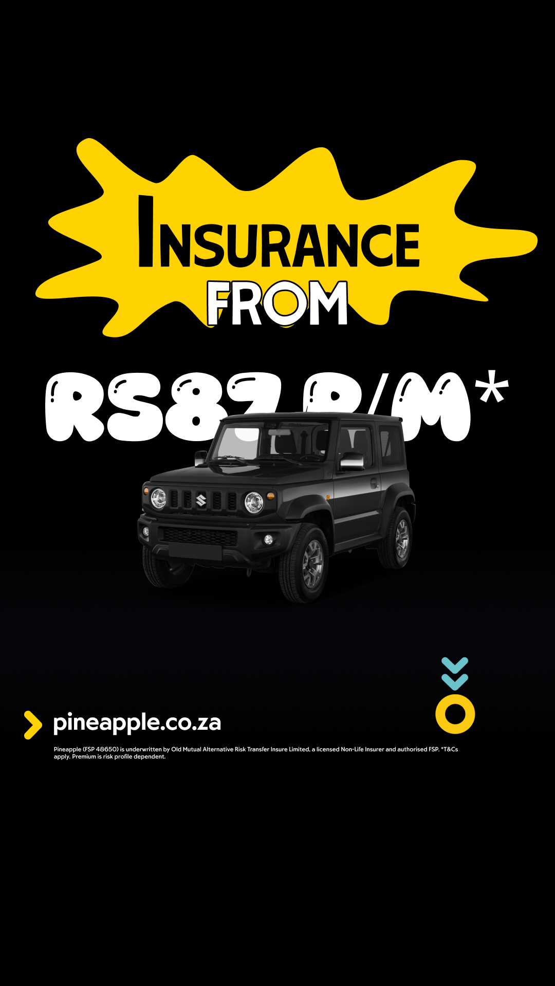 Pineapple Facebook ad