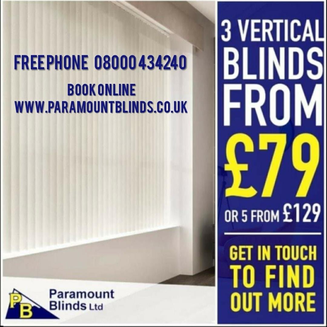 Paramount Blinds Ltd Facebook ad