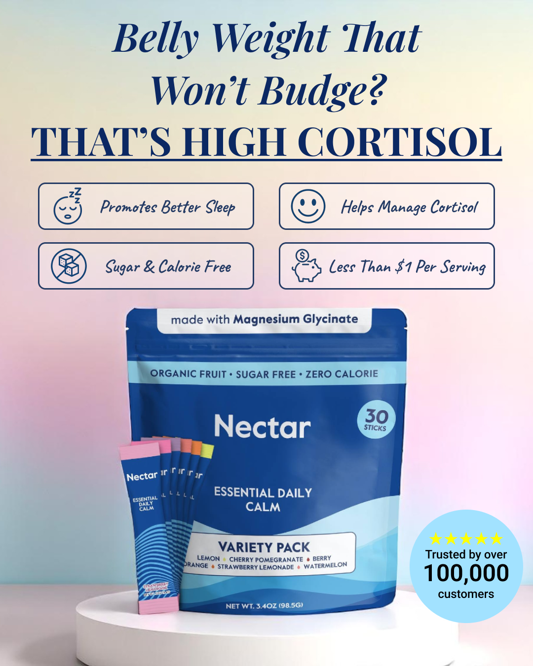 Nectar Calm Facebook ad