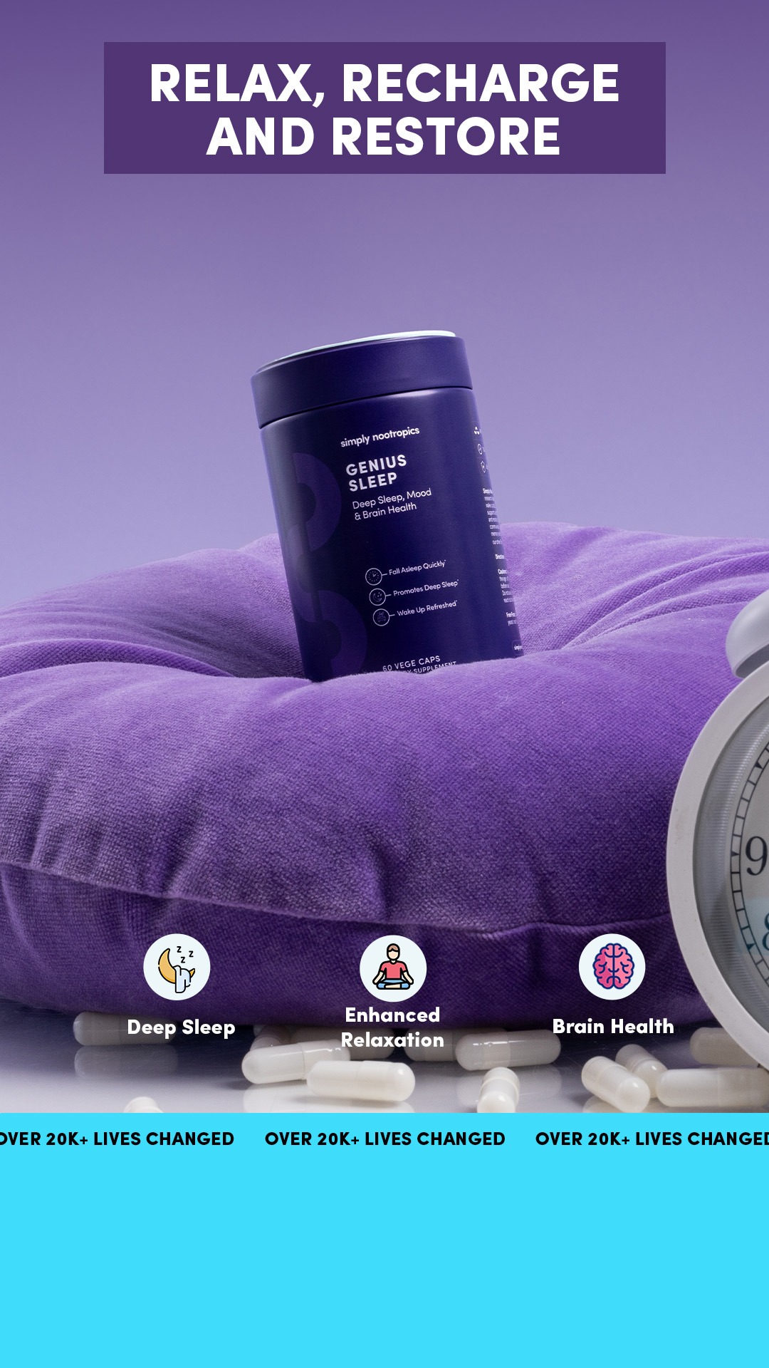 Simply Nootropics Facebook ad