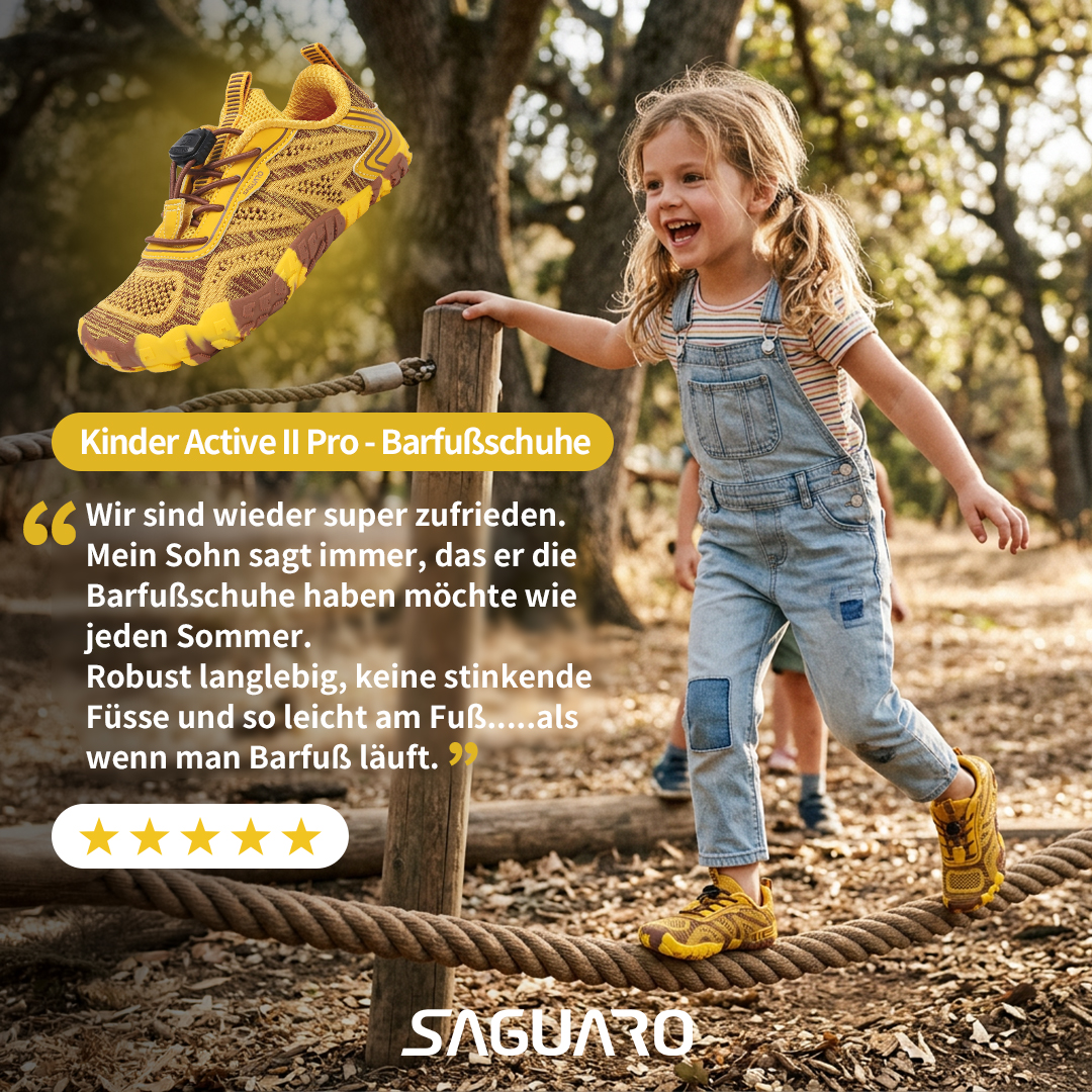 Saguaro De Facebook ad: Barfußgefühl für kleine Entdecker