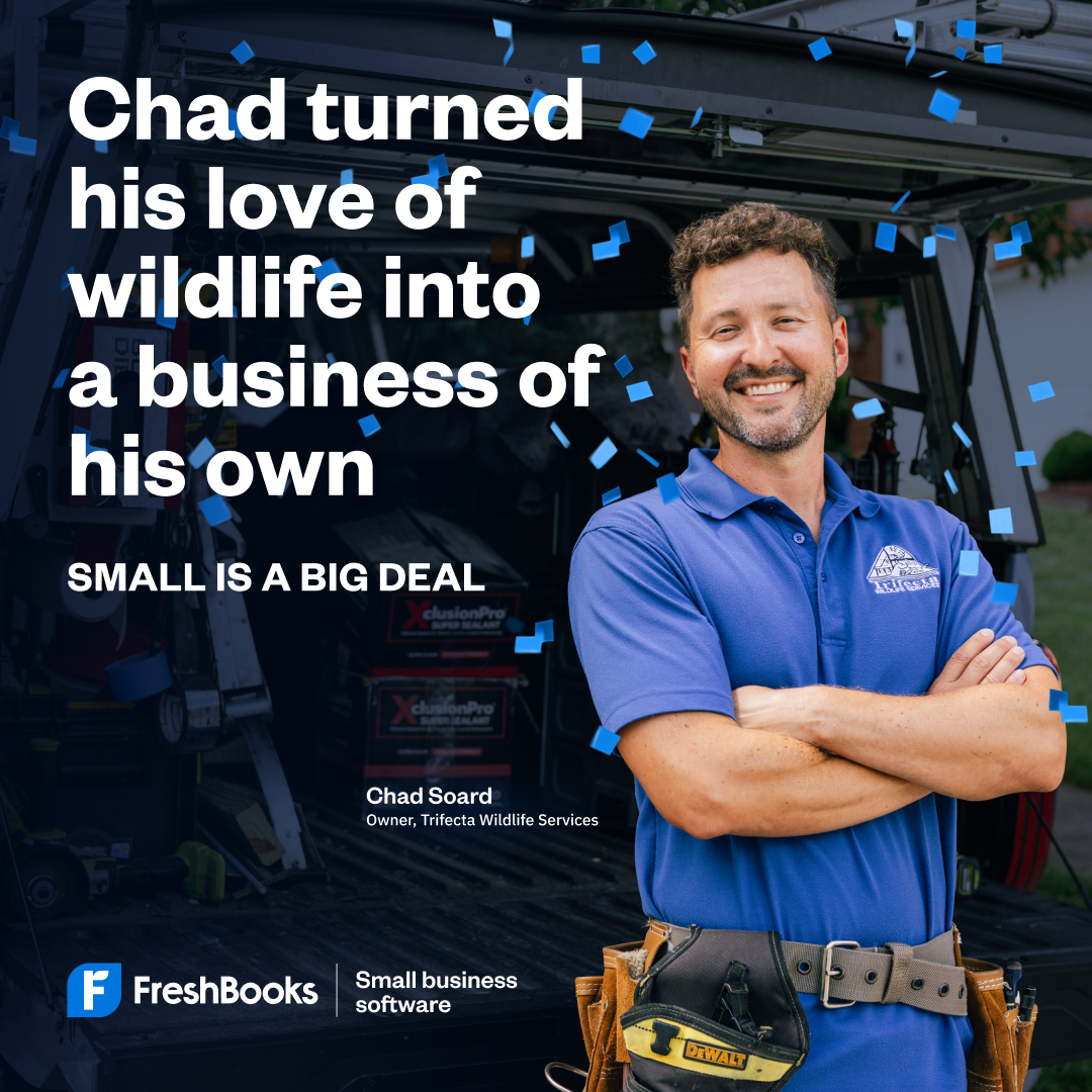 FreshBooks Facebook ad