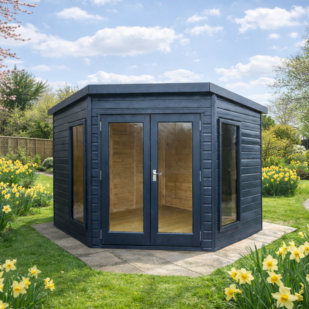 Scott Timber Buildings Facebook ad: MADE TO SUIT YOUR STYLE