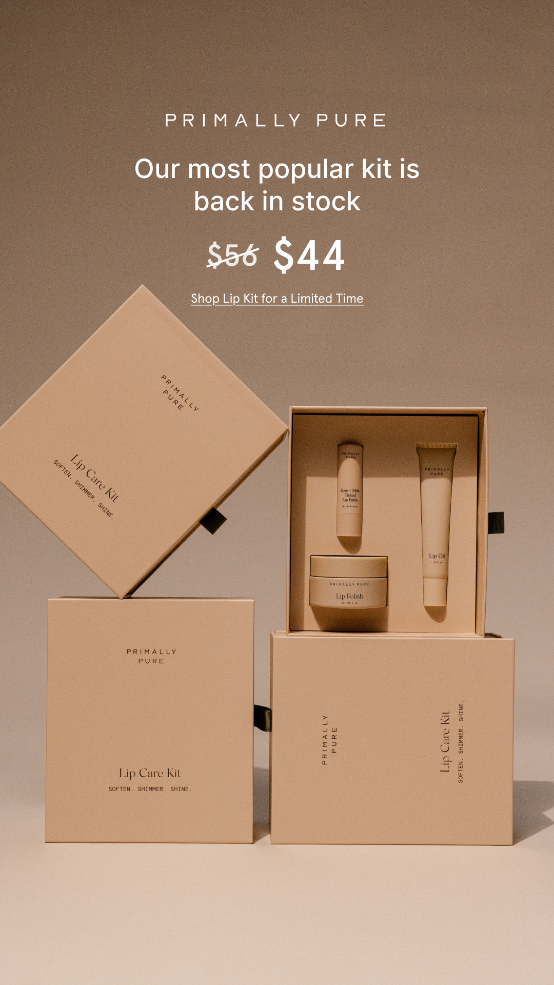 Primally Pure Skincare Facebook ad