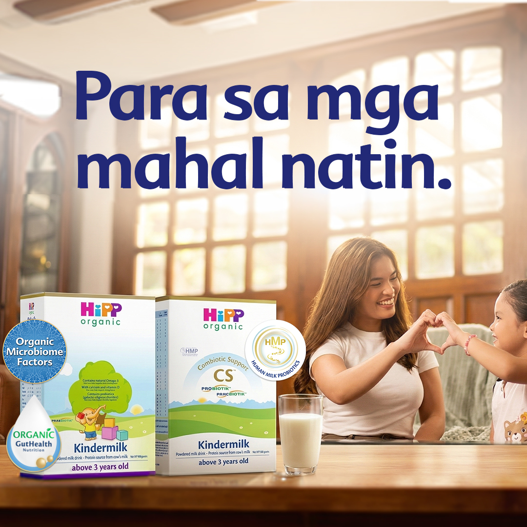 HiPP Organic Kindermilk Philippines Facebook ad: Choose HiPP Organic Kindermilk!