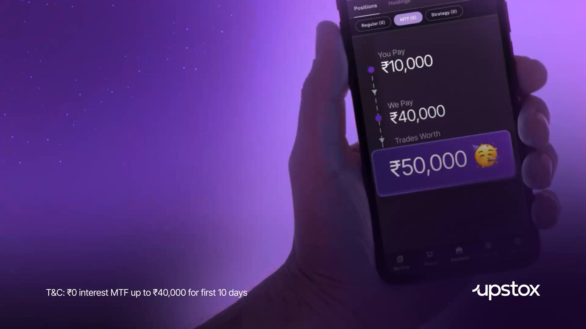 Upstox Facebook ad: Hurry! Open your account with just PAN, Aadhaar…