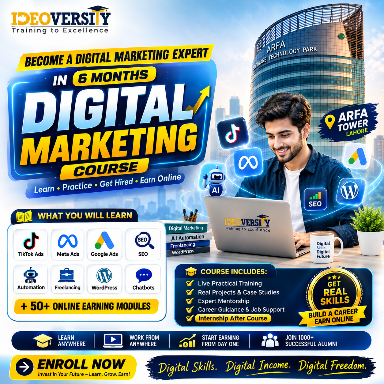 Ideoversity Facebook ad