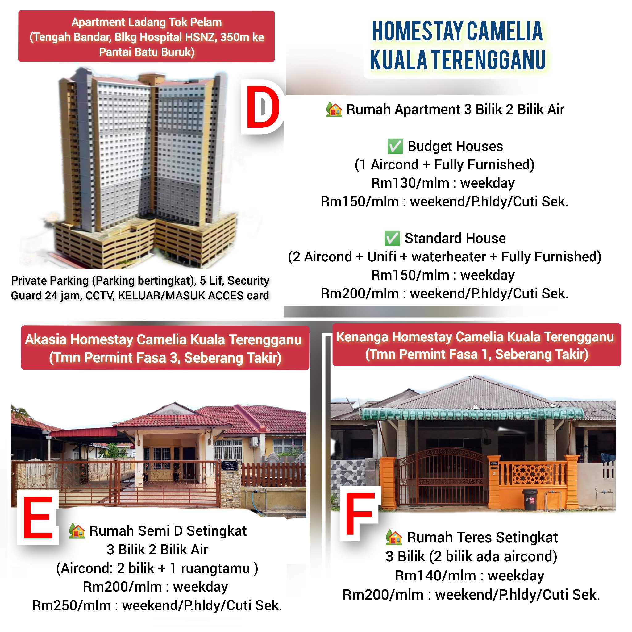 Homestay Camelia - Kuala Terengganu Facebook ad