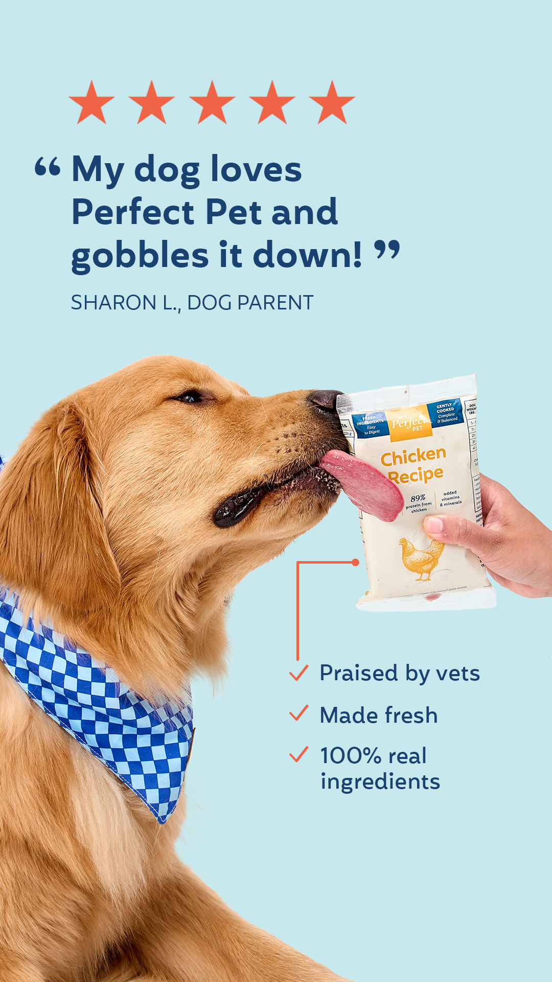 My Perfect Pet Facebook ad from May 8, 2026