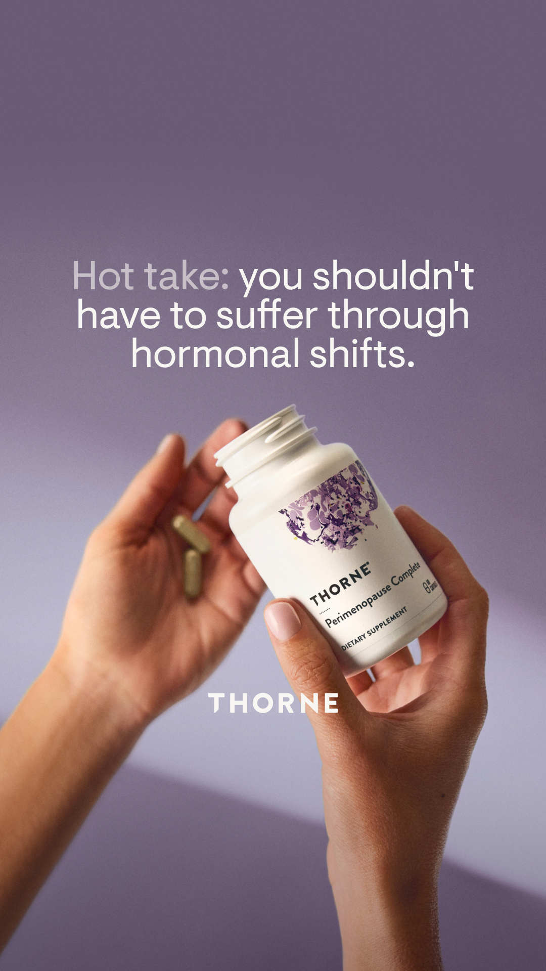 Thorne Facebook ad