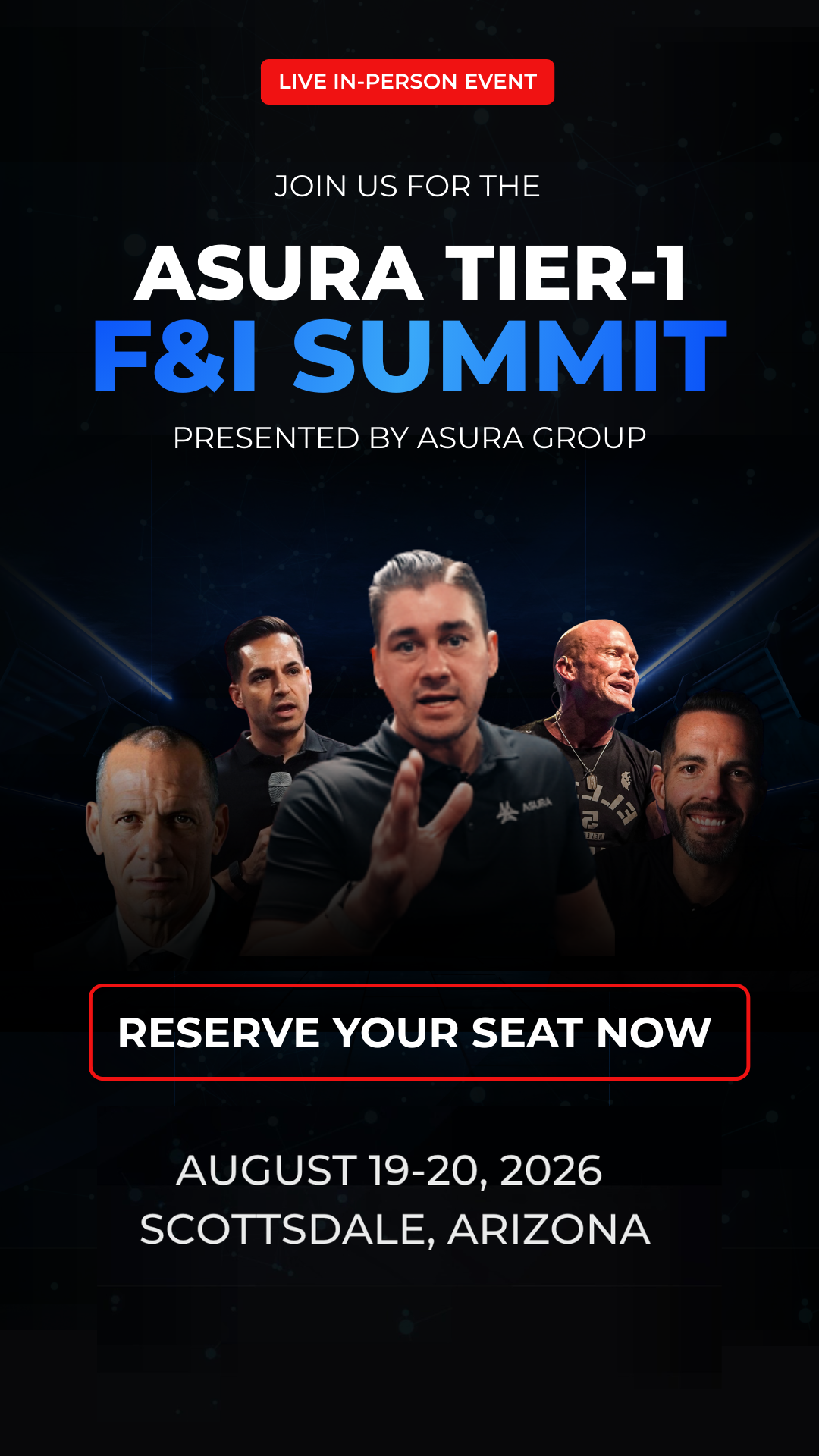 Asura Group Facebook ad from May 8, 2026