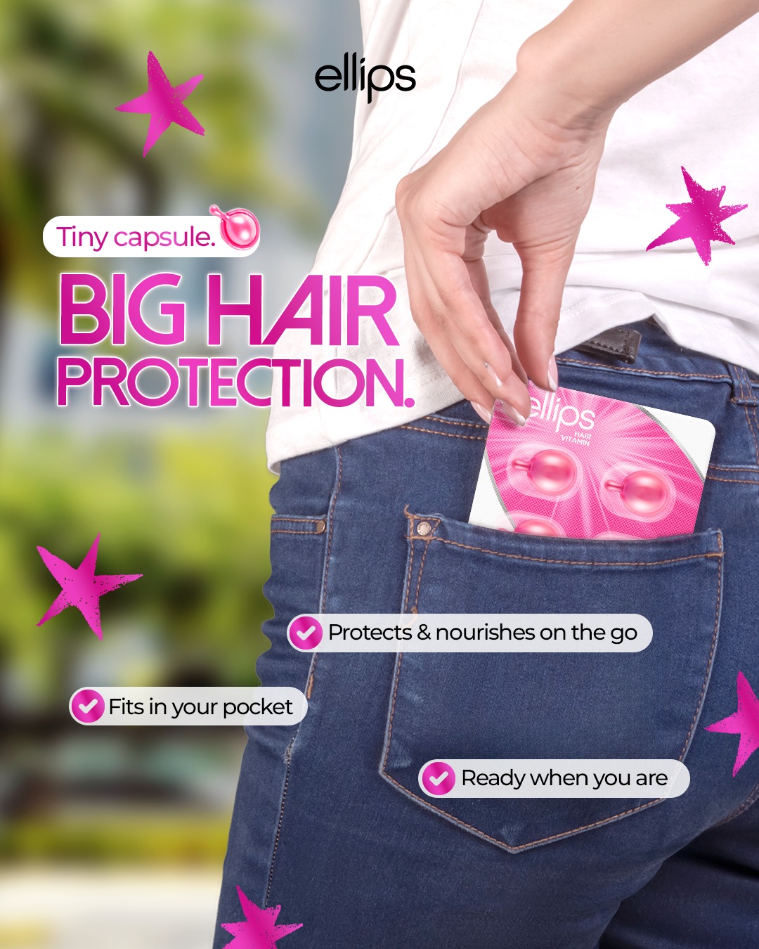 Ellips Philippines Facebook ad: If it fits in my pocket and saves…