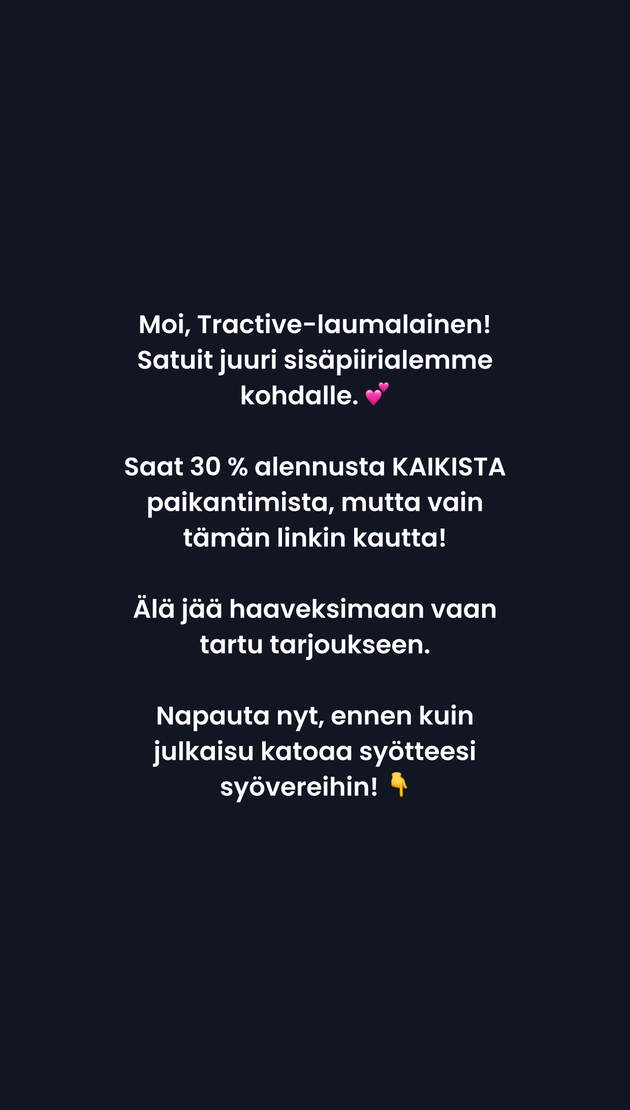 Tractive Facebook ad