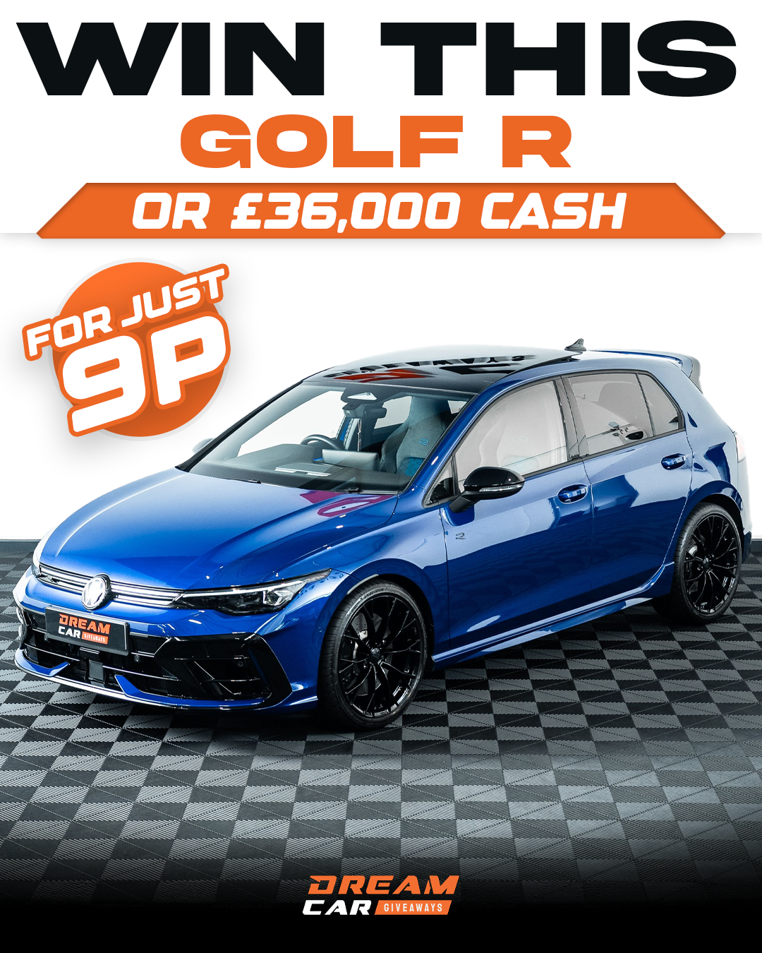 Dream Car Giveaways Facebook ad