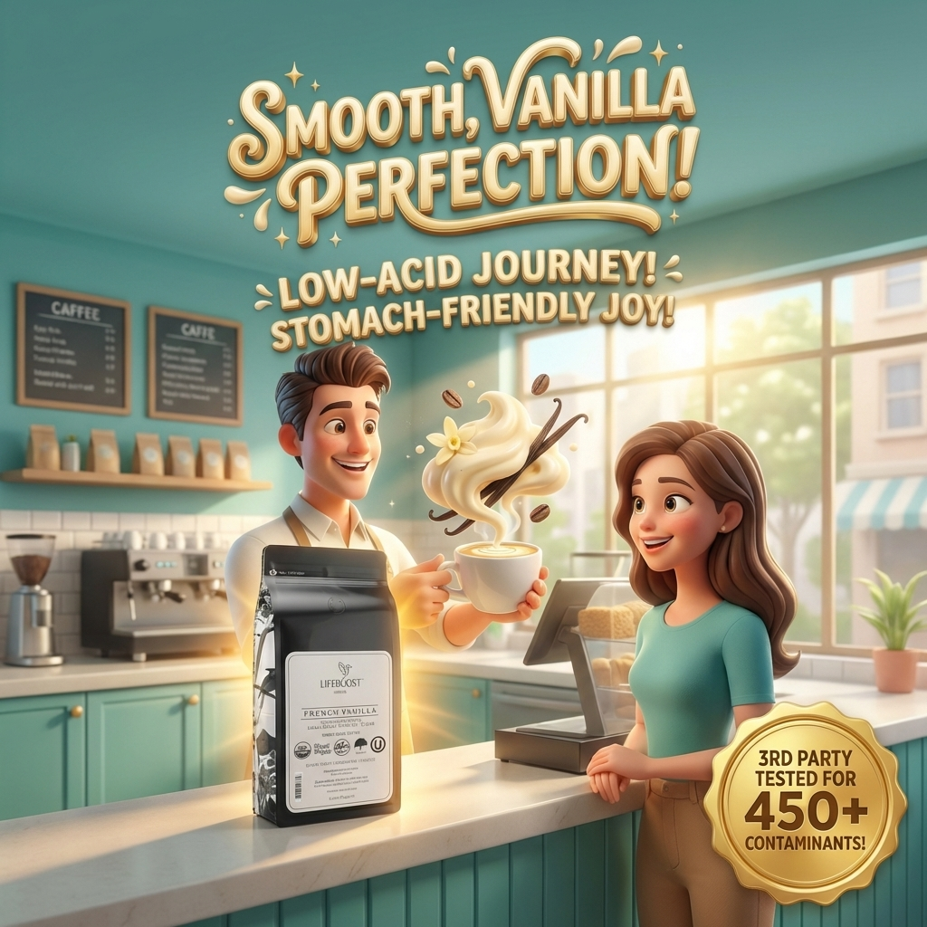 Lifeboost Coffee Facebook ad