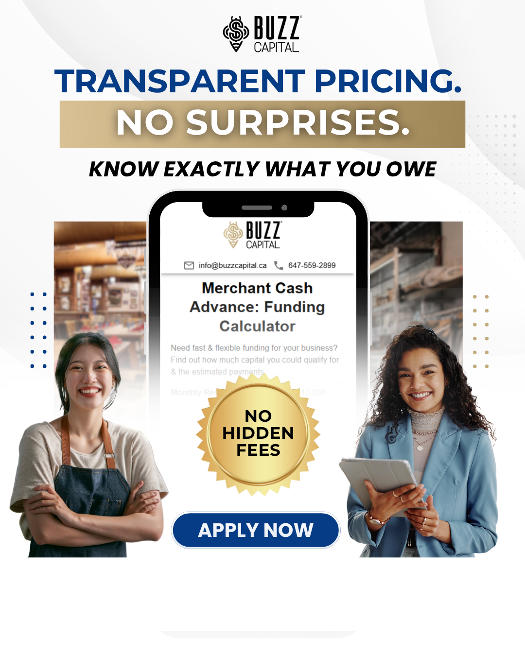 Buzz Capital Facebook ad from Dec 25, 2025