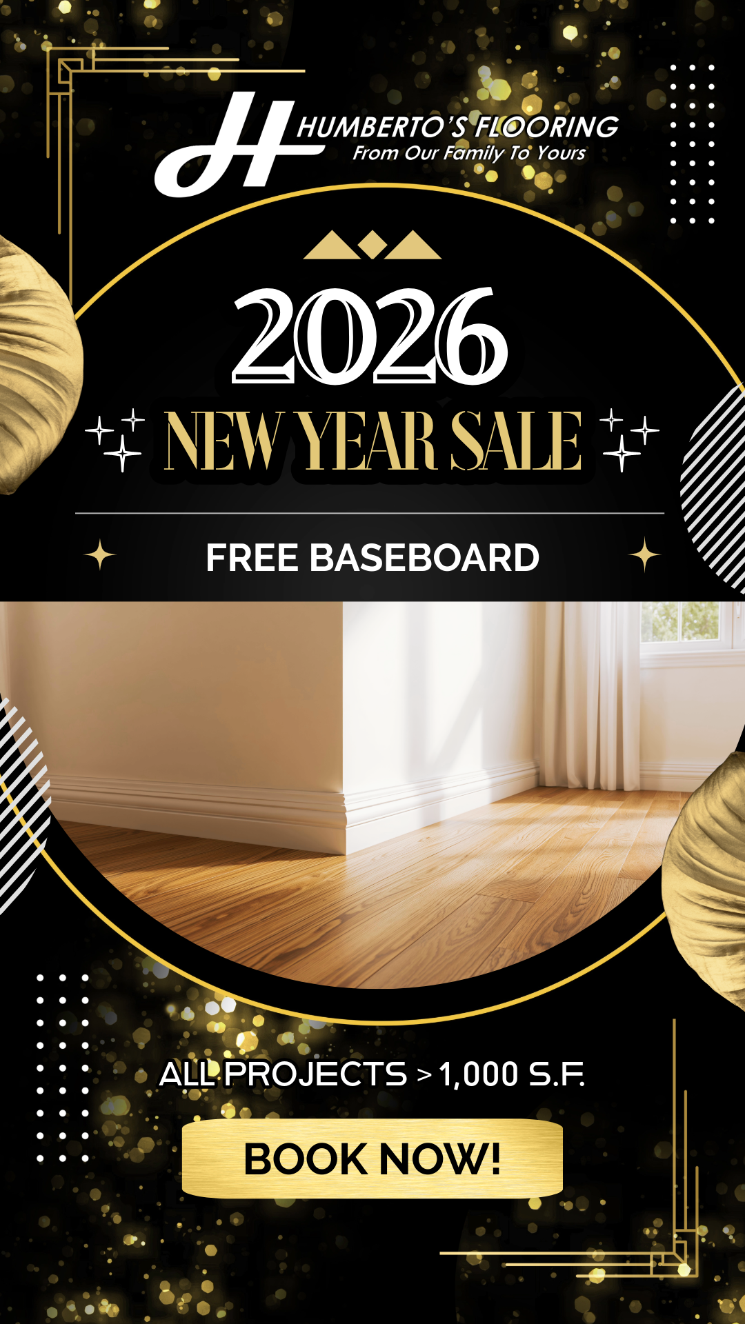Humberto's Flooring Facebook ad