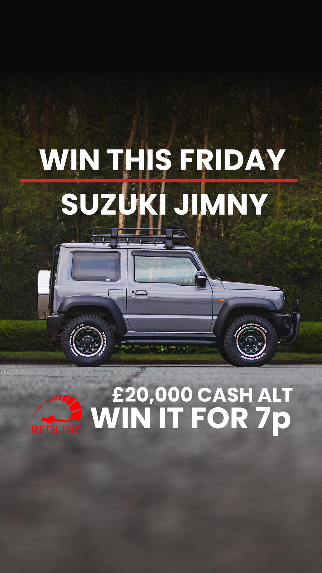 Redline Competitions Facebook ad