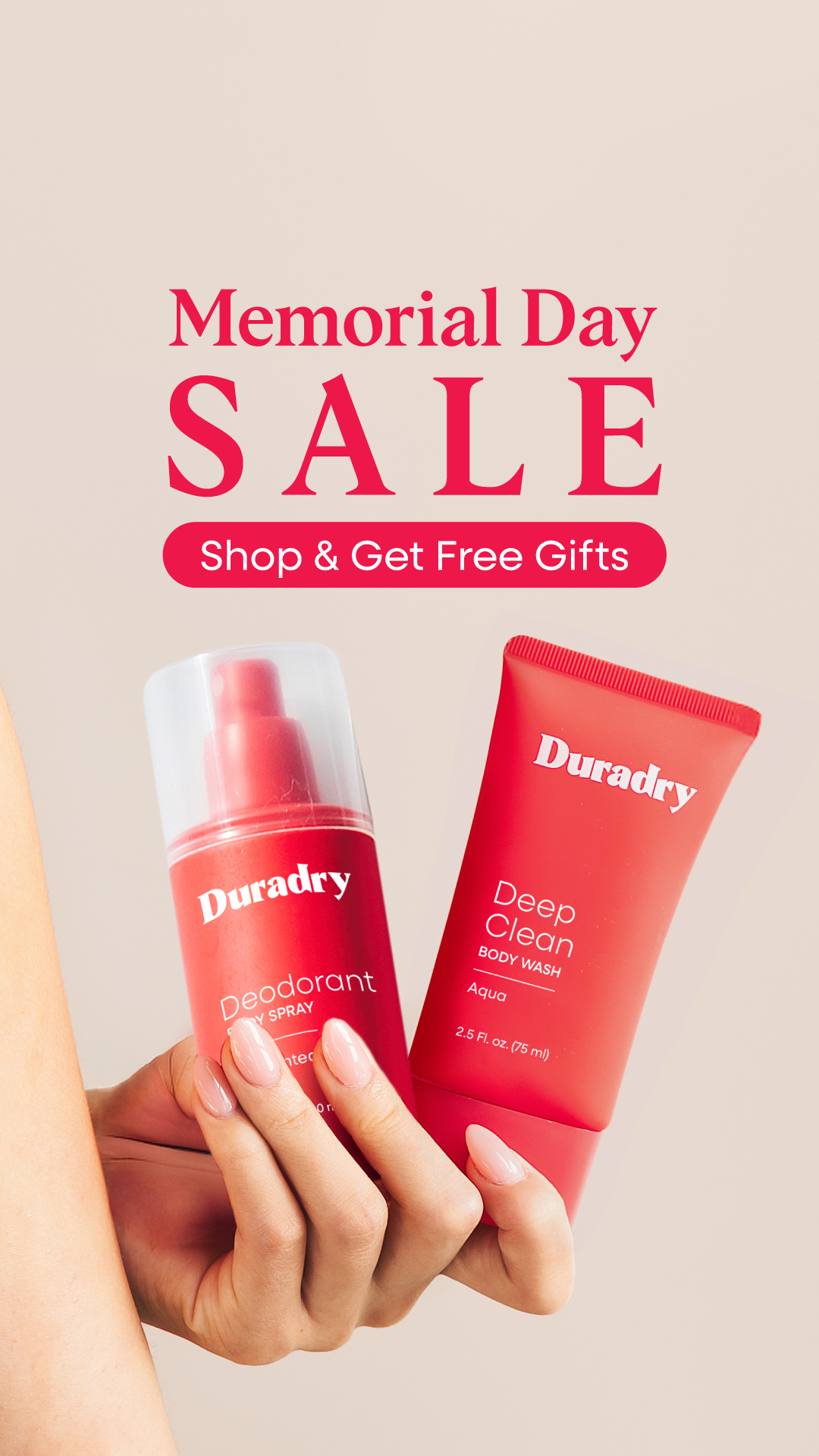 Duradry Facebook ad