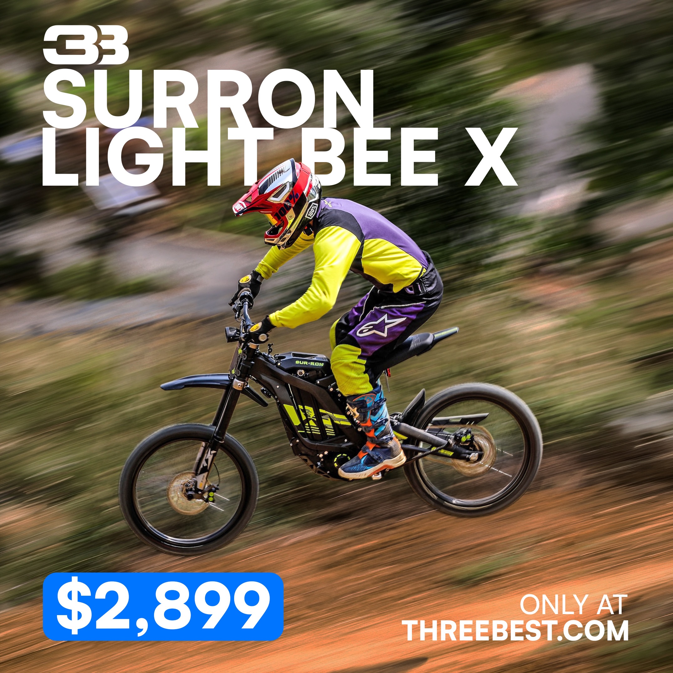 Three Best Powersports Facebook ad: Get Sur-Ron for Less