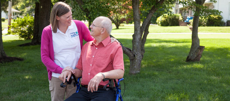 Visiting Angels Living Assistance Services Facebook ad