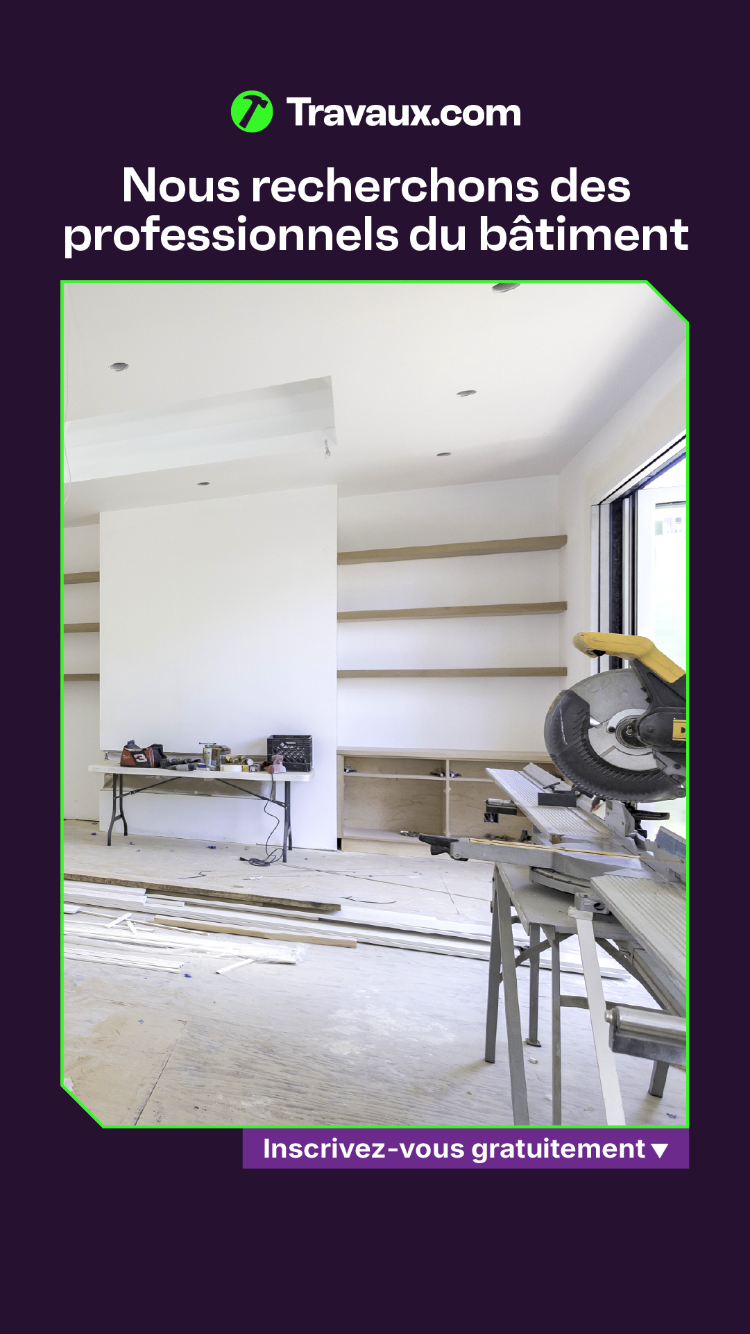 Travaux.com Facebook ad