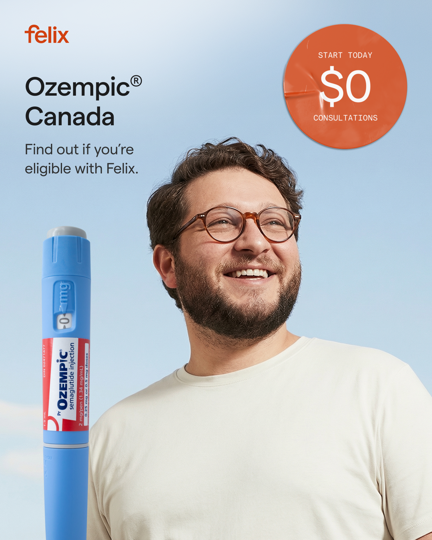 Felix Health Facebook ad