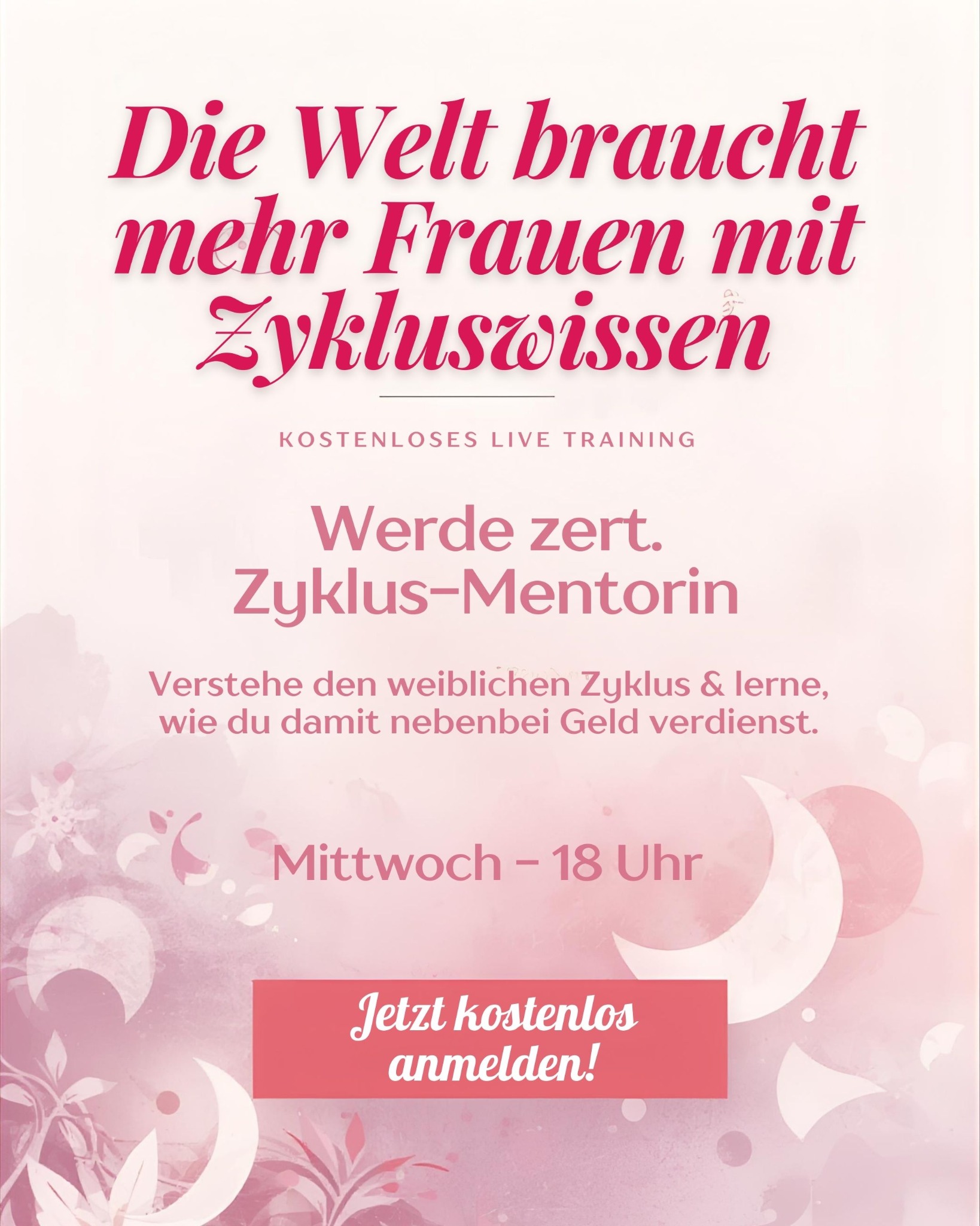 Zyklus Mastery Community Facebook ad: LIVE am 27. Mai
