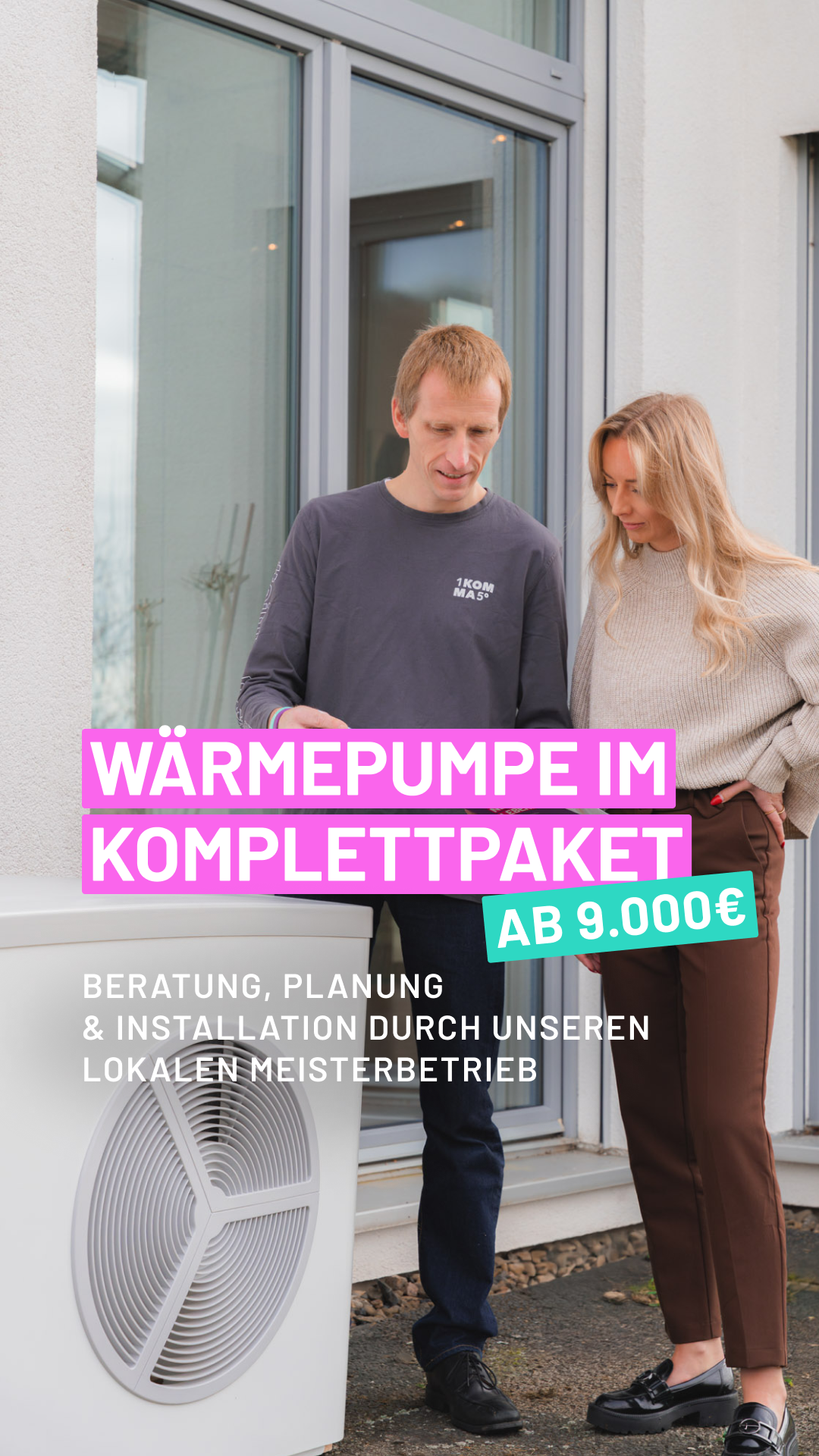 1KOMMA5GRAD Facebook ad