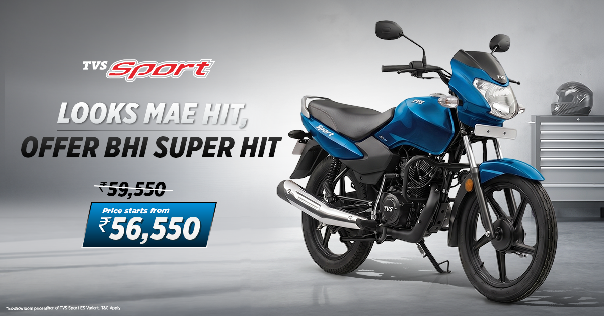 TVS Sport Facebook ad from May 12, 2026