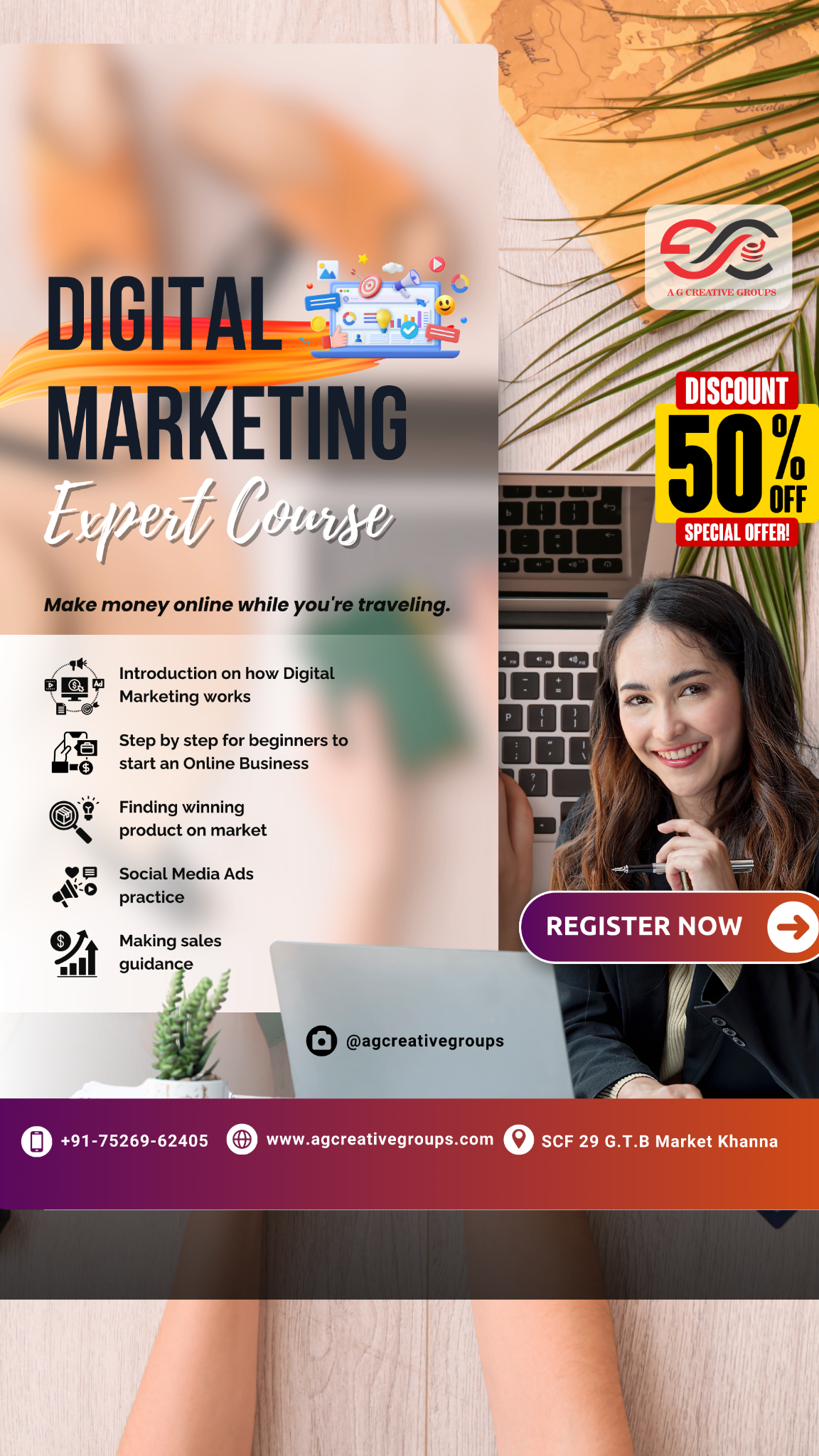 AG Creative Groups Facebook ad from Apr 16, 2026