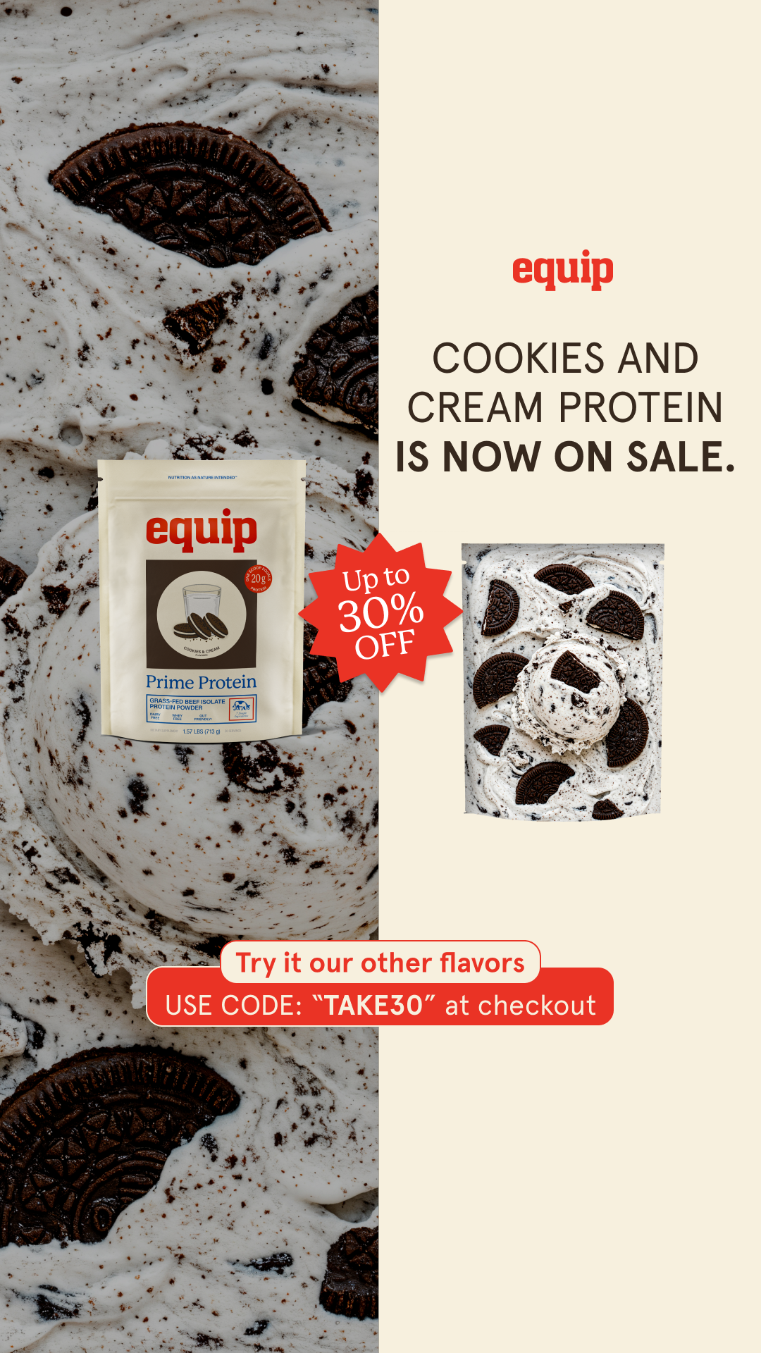 Equip Facebook ad